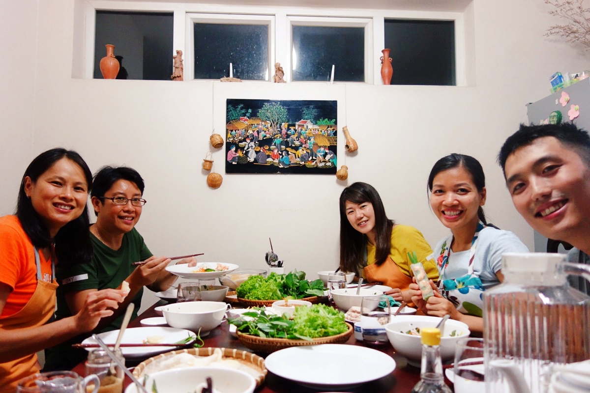 Airbne Experienceでのベトナム料理体験