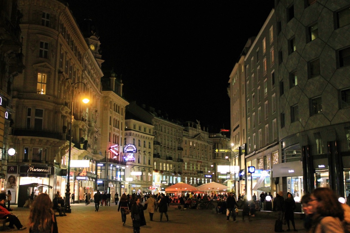 ウィーンの夜景