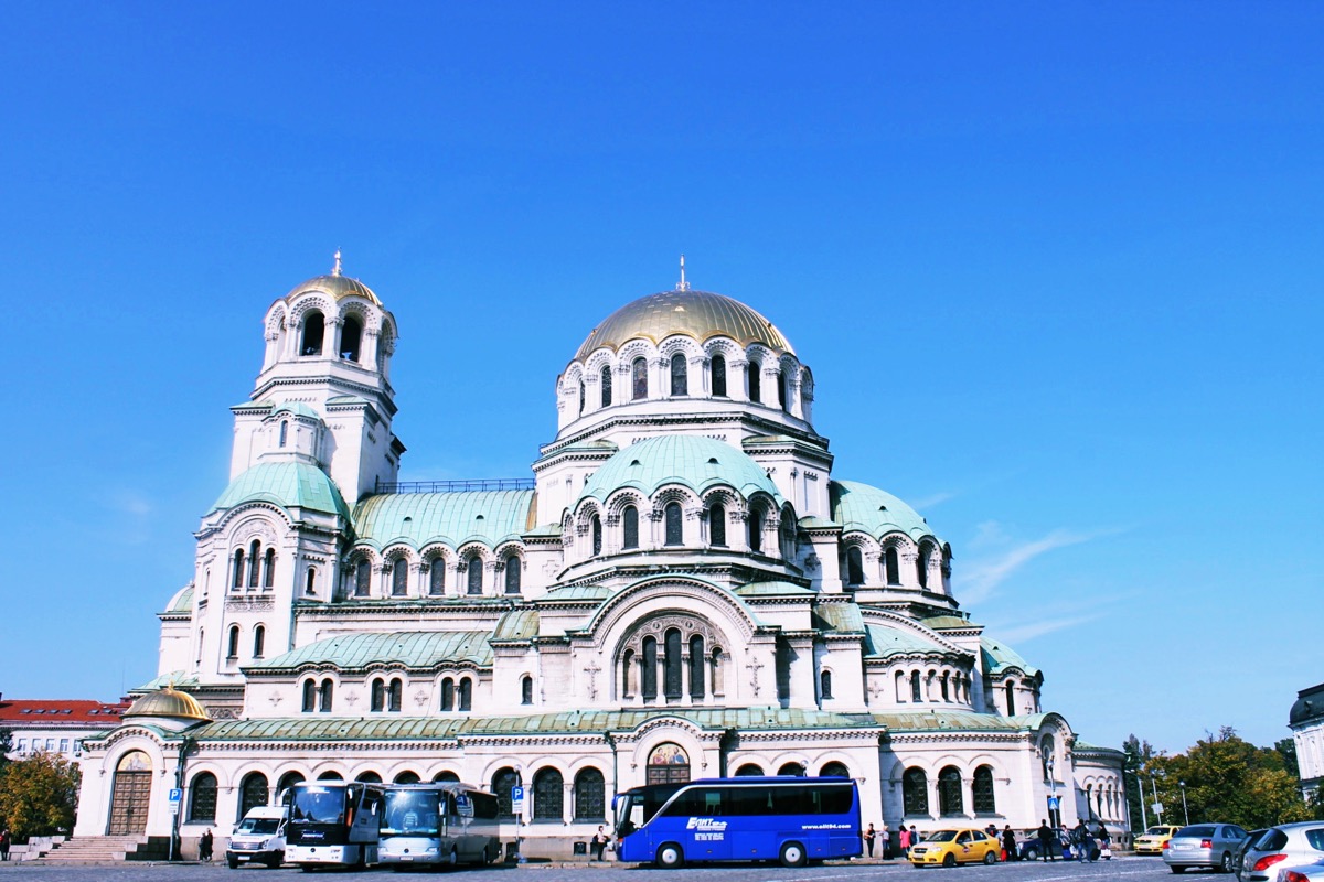 ソフィアの観光地 アレクサンドル・ネフスキー大聖堂